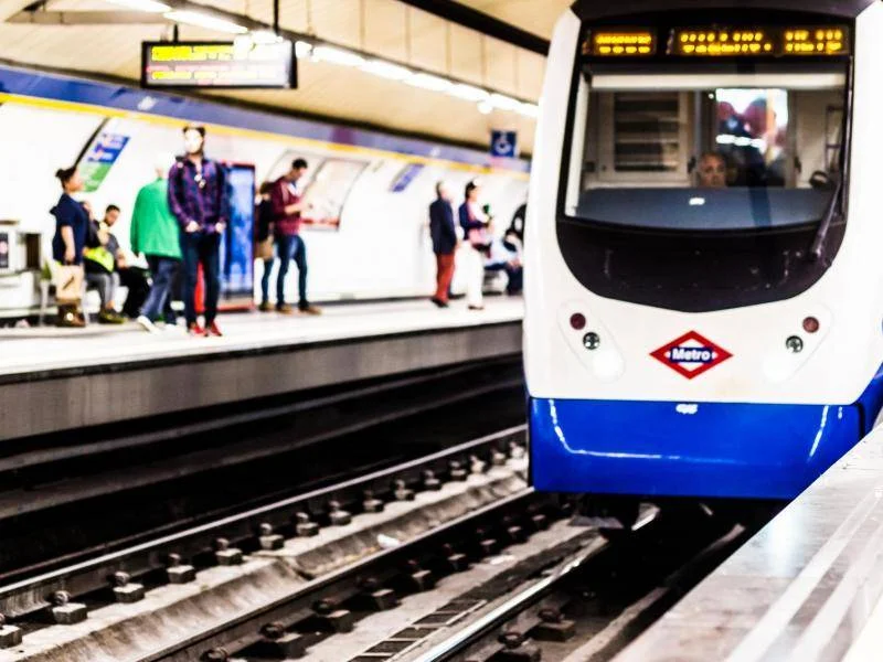 andén Mantenimiento Metro de Madrid