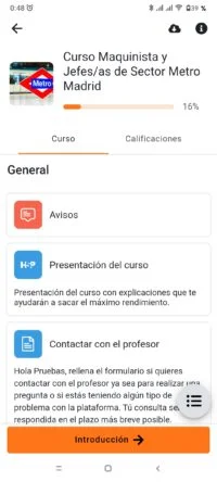 aplicacion movil metro madrid curso conductor de metro