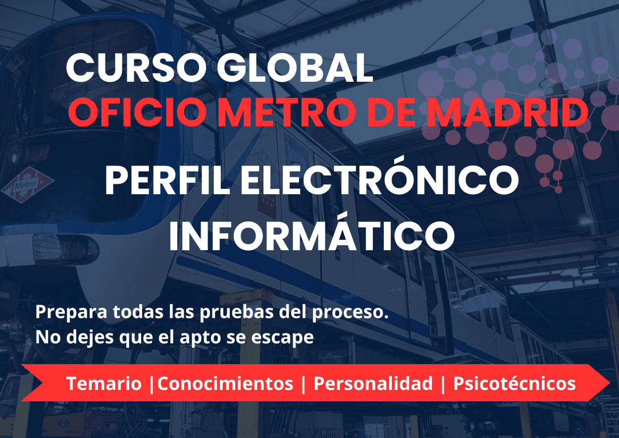 5 Oficio de Metro de Madrid Perfil Electrónico e informático